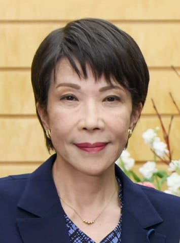 Photo portrait of Sanae Takaichi